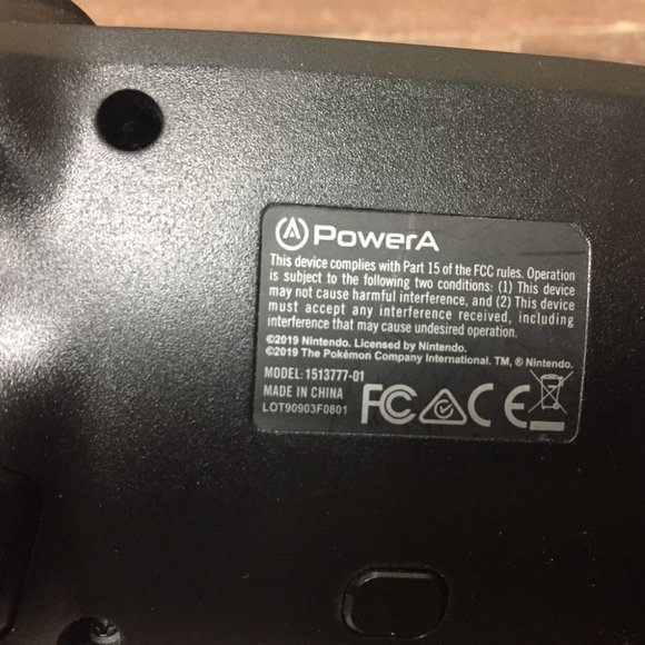 PowerA *MISSING CABLE* Wired Controller Pokémon Pikachu Red Nintendo Switch - Picture 4 of 8